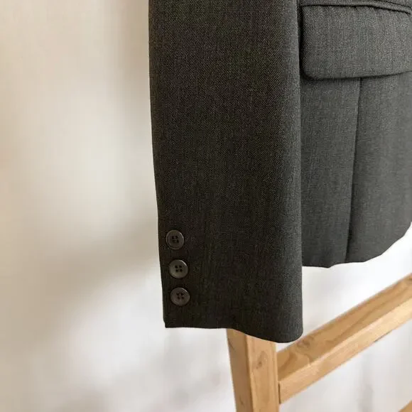 Vintage Pendleton MADE USA Lined Button Up Brown Blazer #1270 Size MED / 8 - Picture 2 of 4